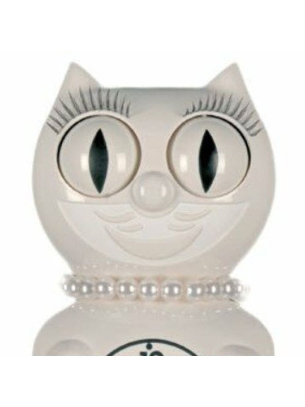 White Lady KIT-CAT CLOCK KAT KLOCK - Picture 3 of 4